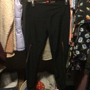 Black Full Length Yoga Active Leggings